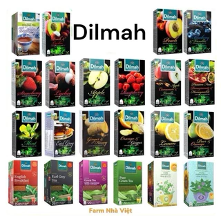ดิลมา Dilmah ชาซอง ชาสตรอเบอรี่ ชาแอปเปิ้ล ชาพีช ชามิ้นต์ นำเข้าจากประเทศเวียดนาม