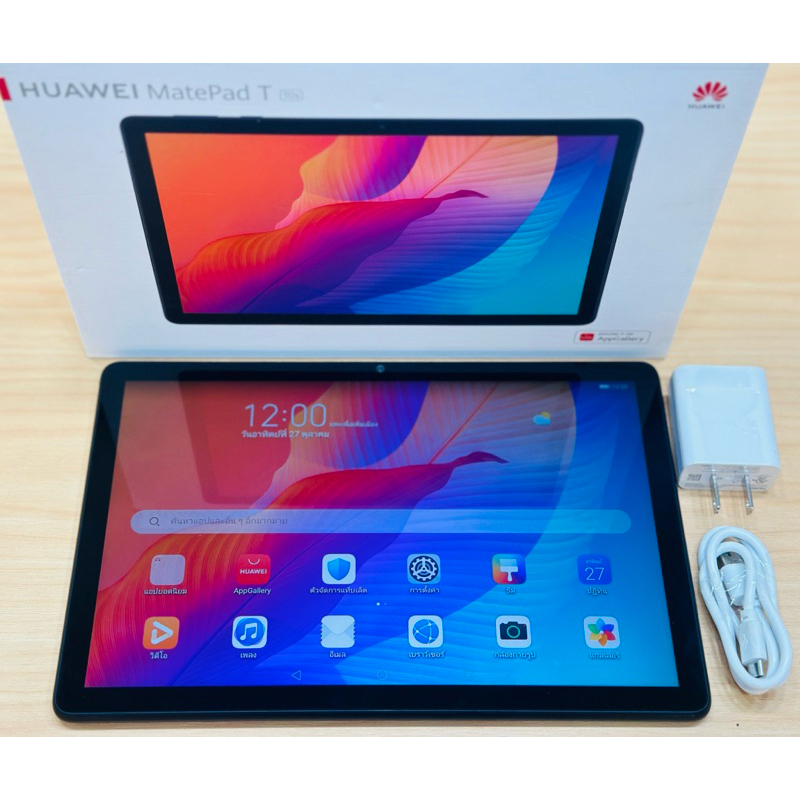 Huawei Matepad T10s (AGS3-W09) 2/32 ใส่ซิมไม่ได้ เครื่องศูนย์ไทย ตัว ...