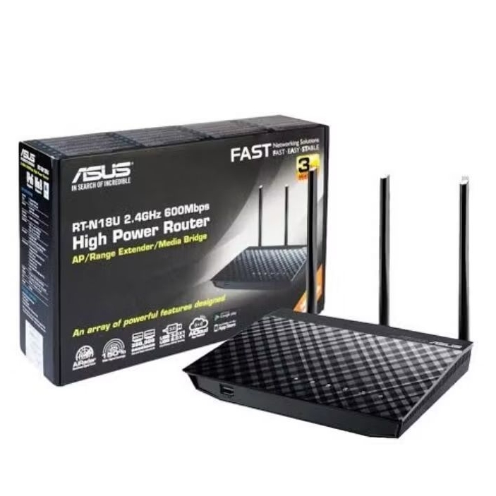 เร้าเตอร์ Router ASUS RT-N18U โหลดบิต, ทำ NAS ได้ในตัว