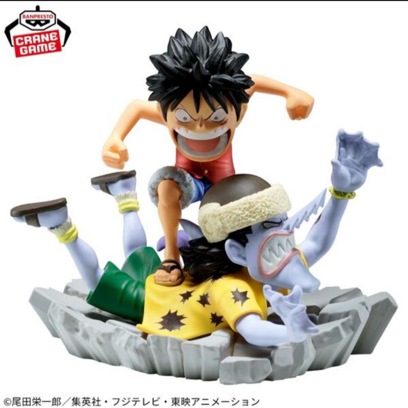 One Piece Arlong VS Monkey D. Luffy Log Stories World Collectable Figure