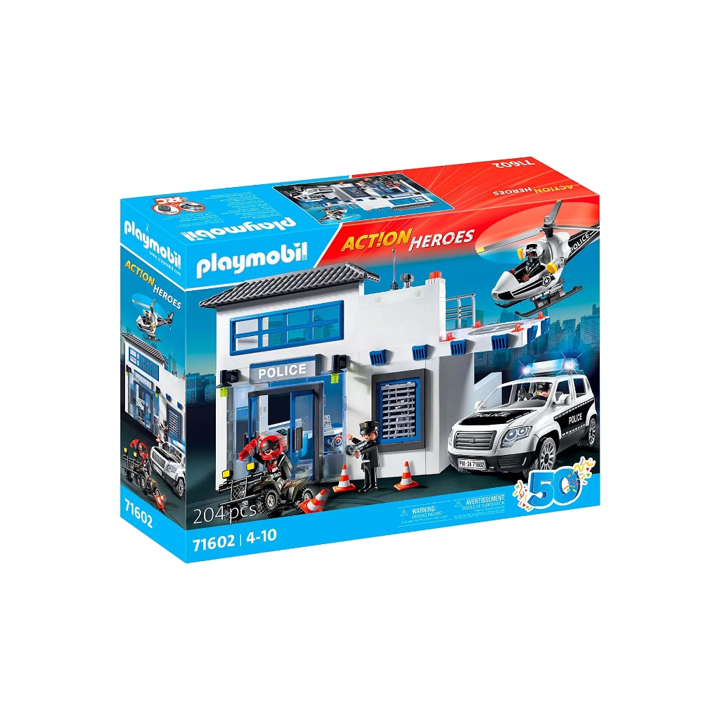 Playmobil 71602 50th Years Police Station 50 ปี เซ็ตสถานีและรถตำรวจ