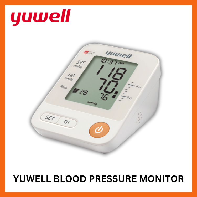 Electronic Blood Pressure Monitor เครื่องวัดความดันโลหิต รุ่น YE-670A [รับประกัน 5 ปี] Yuwell