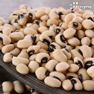 ถั่วขาว 500 ก. ตราเสือบิน ถั่วขาวตาดำ (คัดพิเศษ) (Black Eyed Peas)
