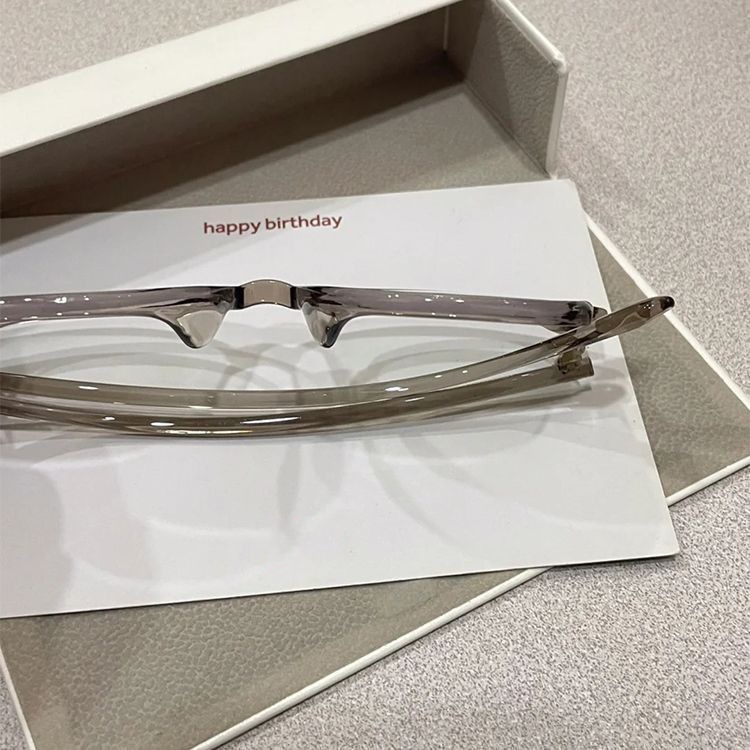 【พร้อมส่งจากไทย】แว่นตาสายตาสั้น -0°---350° แว่นตาแฟชั่น สไตล์เกาหลี สําหรับผู้ชาย และผู้หญิง， แว่นตาป้องกันแสงสีฟ้า - รูปที่ 2