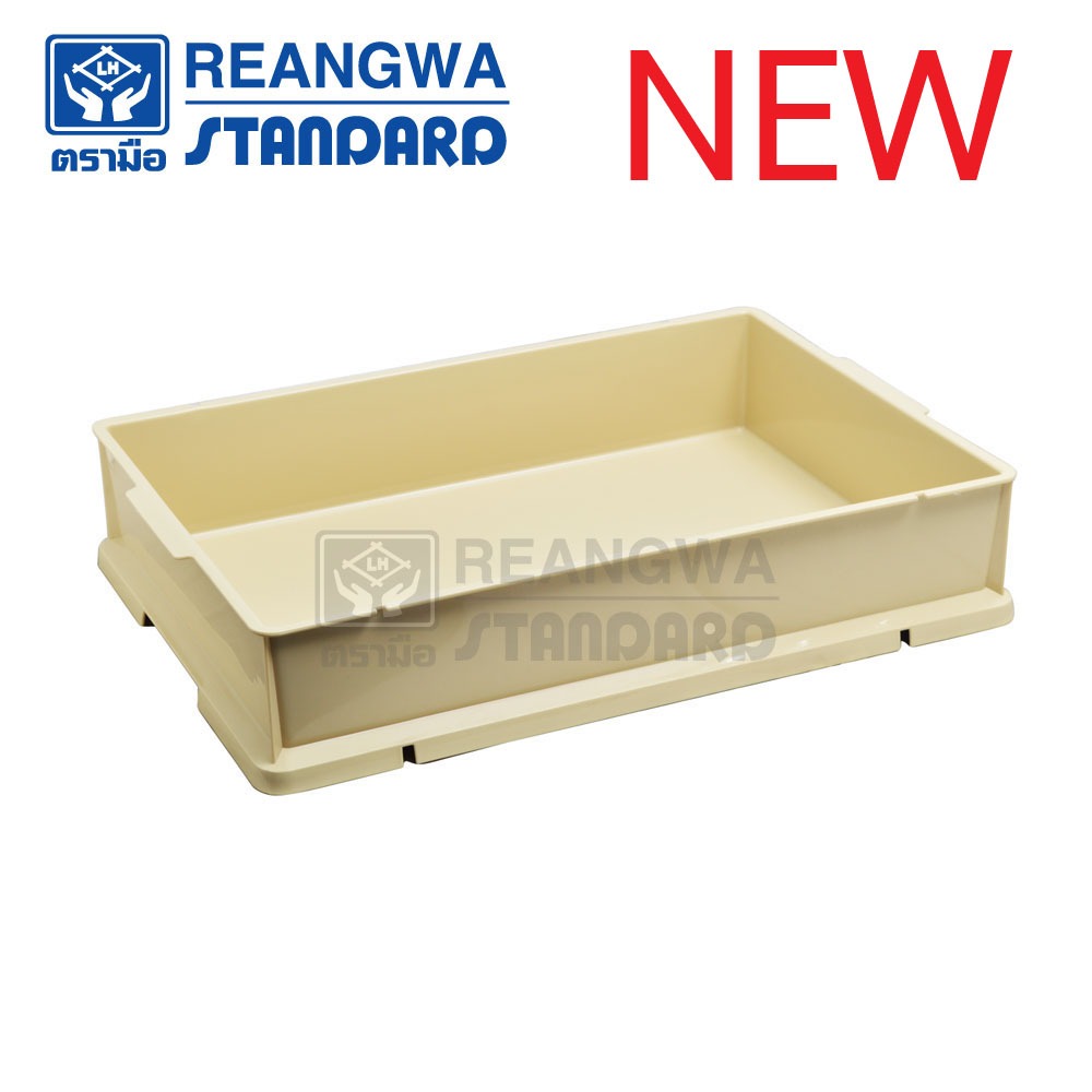 REANGWA STANDARD (เฉพาะลัง) ลังเบเกอรี่กลาง ขนาด 15 ลิตร กล่องใส่ขนมปัง ถาดโดนัท RW 8268 (เฉพาะลัง)