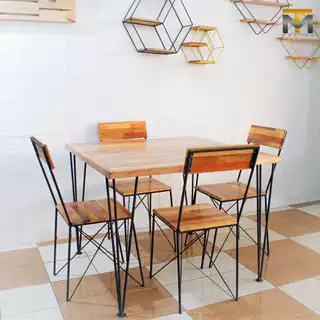 MT Design รุ่น MT018 ขาโต๊ะกินข้าว สำหรับติดตั้งกับหน้าท็อปไม้ ความสูง 75 cm ทำโต๊ะคอม โต๊ะอ่านหนังสือ
