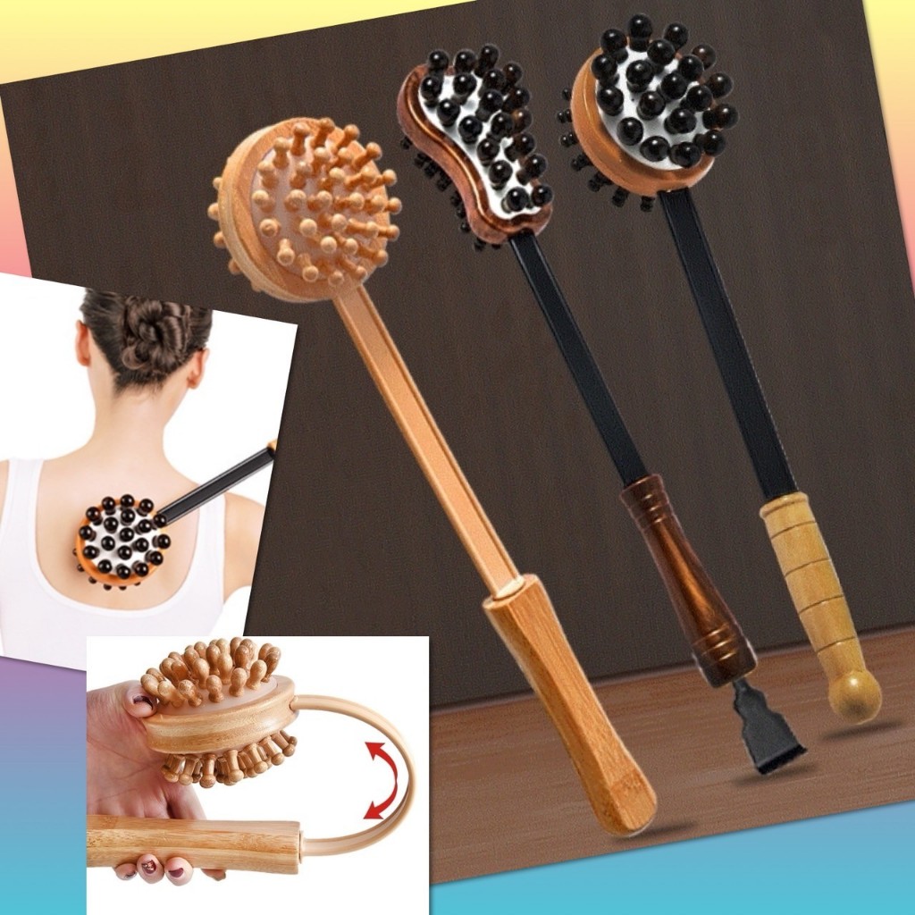 🌈 ไม้นวดหลัง ไม้ทุบหลัง ไม้นวด แบบทุบ งอ 90 องศา แก้ปวดหลัง คอ บ่า ไหล่ มือ แก้ปวดเมื่อย สปา คลายกล้ามเนื้อ 🌈