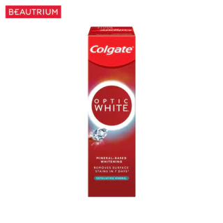 COLGATE Optic White Exfoliating Mineral Toothpaste ยาสีฟัน 100g