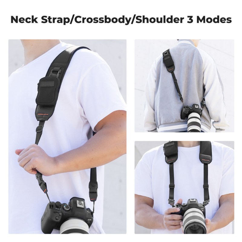 สายคล้องคอ K&F Urban Wander Camera Strap With an Extra Bag Small (KF13.184)