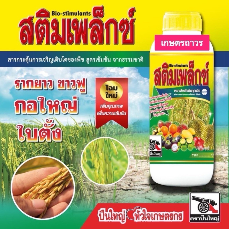 สตีมเพล็กซ์ขนาด 1 ลิตร  สารสกัดจากสาหร่ายเข้มข้นนำเข้าจากแคนาดาเหมาะกับพืชทุกชนิด ไม้ดอกและไม้ผล
