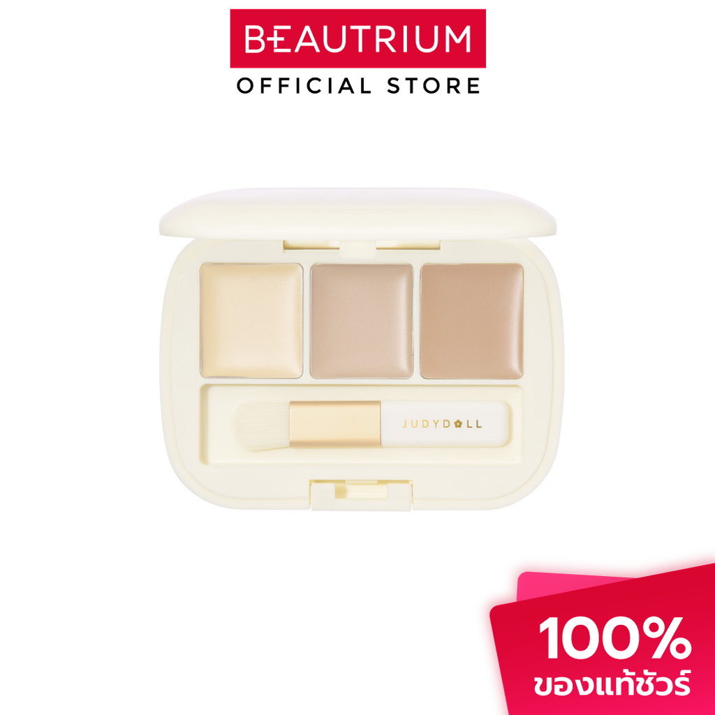 JUDYDOLL Three-Color Concealer Palette คอนซีลเลอร์ 0.9g