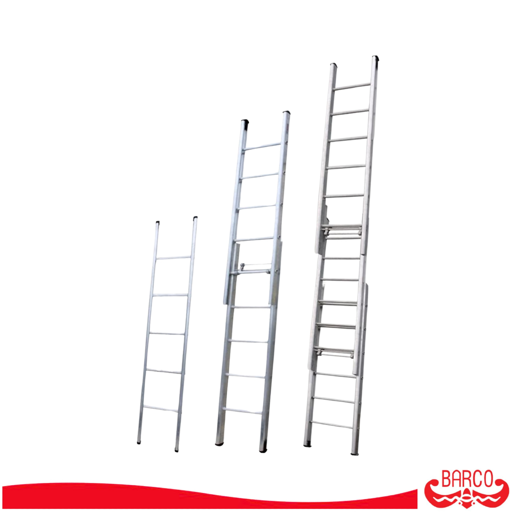 BARCO บันไดเลื่อนสไลด์ รุ่น 8 ฟุต 1ตอน 2ตอน 3ตอน รับได้ 150 กิโลกรัม