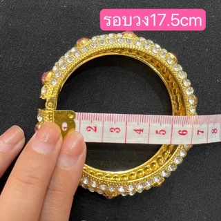 Fashionjewelry กำไลข้อมือ ประดับชุดไทย เครื่องประดับตกแต่งร่างกาย คุณภาพดี อันละ59