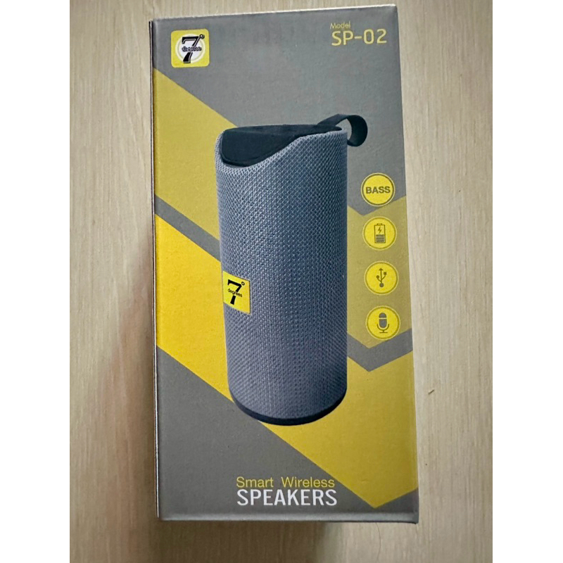 ลำโพงบลูทูธ 7Degrees Model SP-02 Smart Wireless SPEAKERS