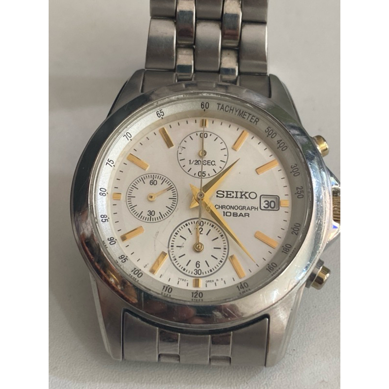 SEIKO 7T92-0LH0 10 BAR japan