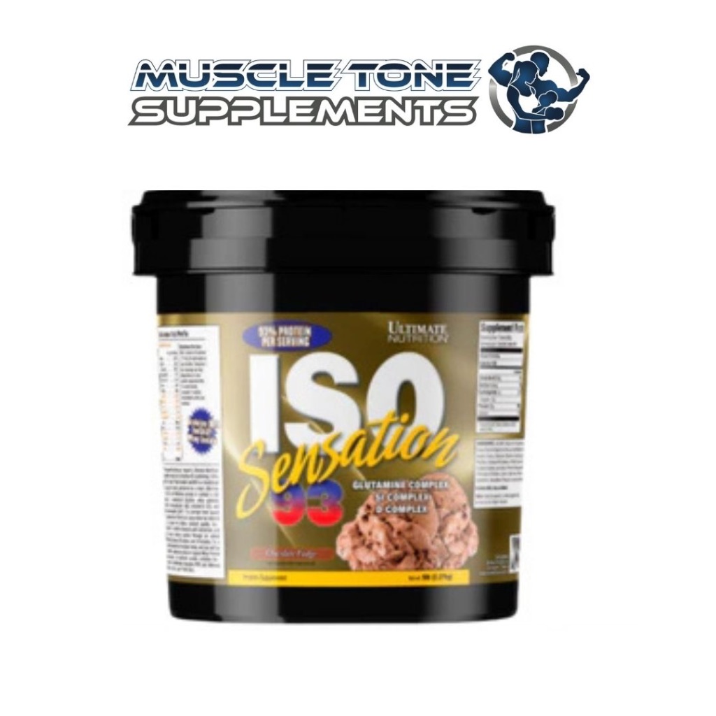 Ultimate Nutrition Iso Sensation 93 Whey Protein Isolate  5LB เวย์โปรตีน Isolate 100%
