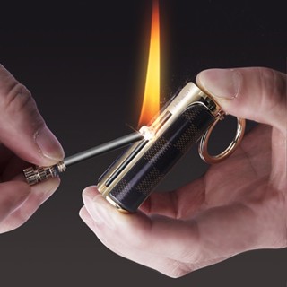 HONEST หัวพนไฟ ปรับระดับไฟได้ วัสดุโลหะ พร้องพวงกุญแจ 3 in1 …