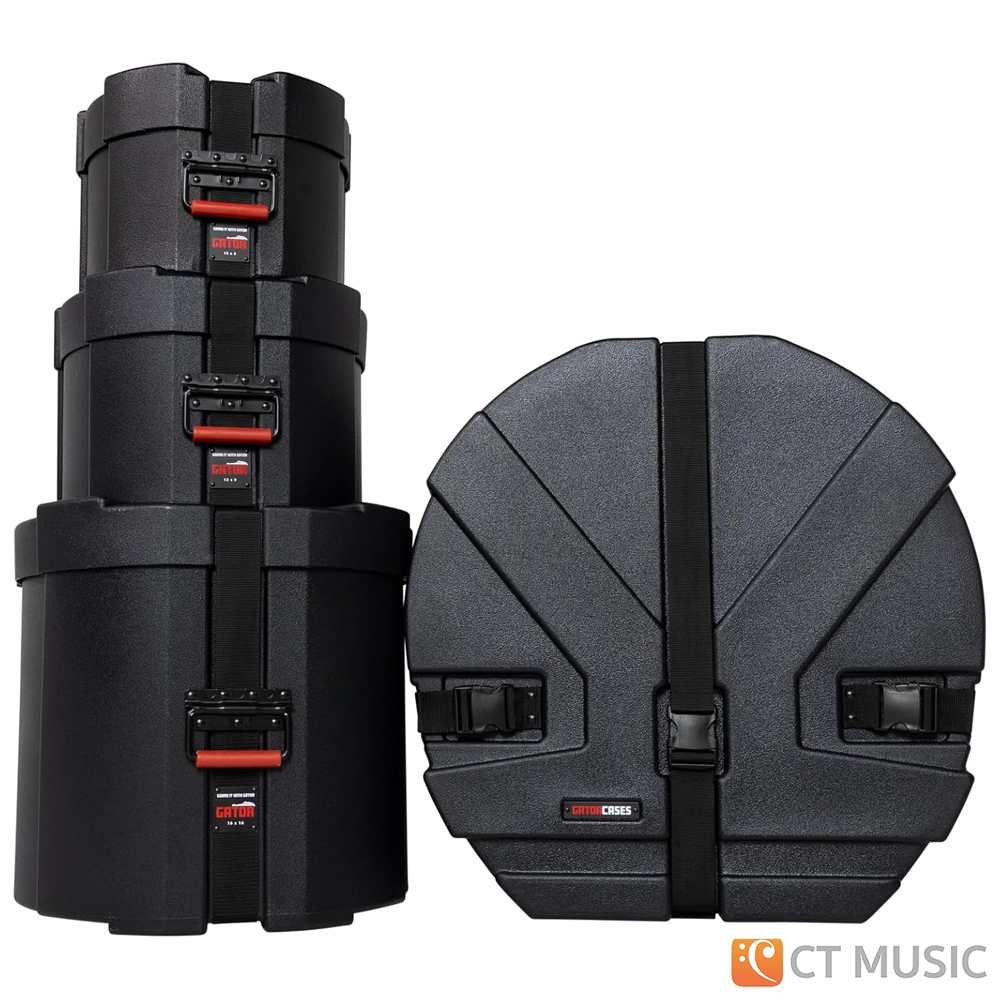 เคสกลอง Gator GPC Floor Tom / Tom / Snare / Rock Pack กระเป๋ากลอง สแนร์ ฟลอร์ทอม ทอม กลองชุด ราคา ถูกที่สุด ดีลบีเคเค แกลเลอรีภาพที่ 5
