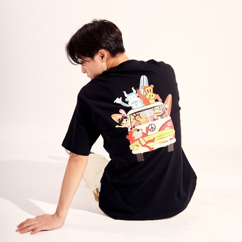 PAUL FRANK เสื้อยืดผู้ชาย JULIUS SURFING GANGSTER SS TEE