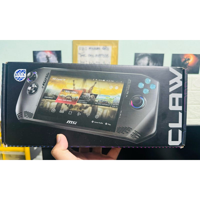 msi claw  ultra 5,7 ความจุ 1 tb และ 512 gb ครับครบกล่อง