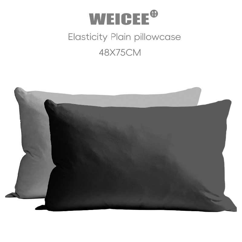 WEICEE ปลอกหมอน 48*75cm（19*29นิ้ว）ผ้ายืดหยุ่นสูง Pillowcase สีไม่ตก คุณภาพดี ชิ้นเดียว พร้อมส่ง