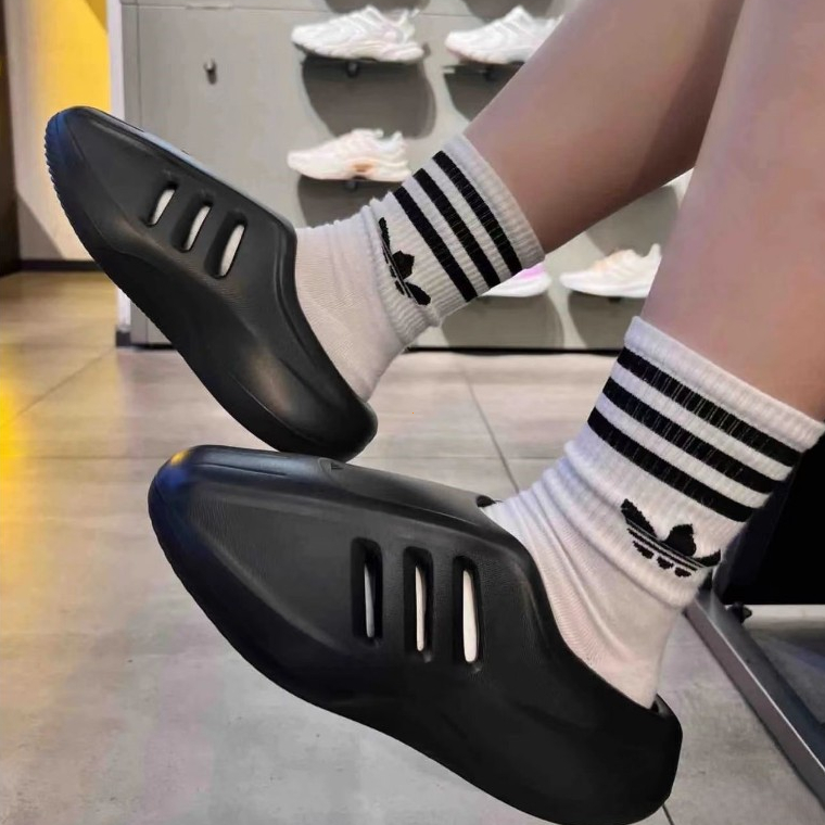 Adidas AdiFom IIInfinity Mules รองเท้าแตะ หัวโต รองเท้าไปทะเล เหมาะกับเดินชายหาด สไตล์คลาสสิก สําหรับผู้ชาย