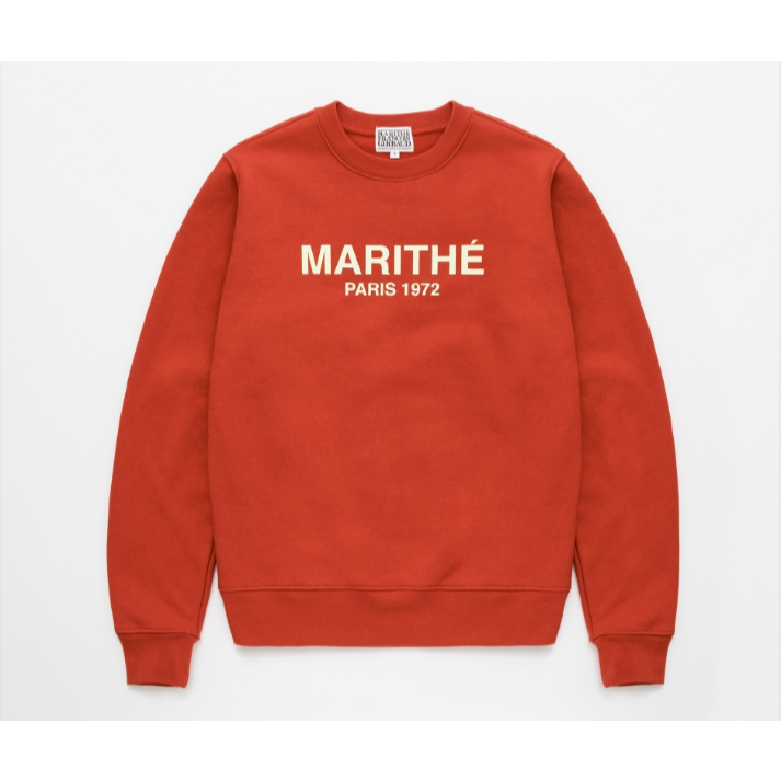 Marithe Francois Girbaud W Regular Sweatshirt (Red)