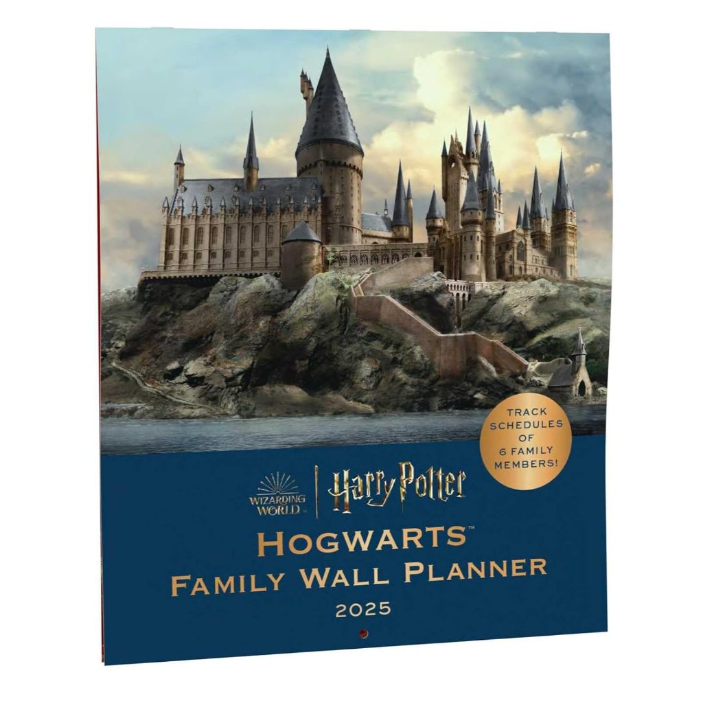 Chulabook|c321|หนังสือ|2025 HARRY POTTER: HOGWARTS FAMILY WALL PLANNER 9798886636970