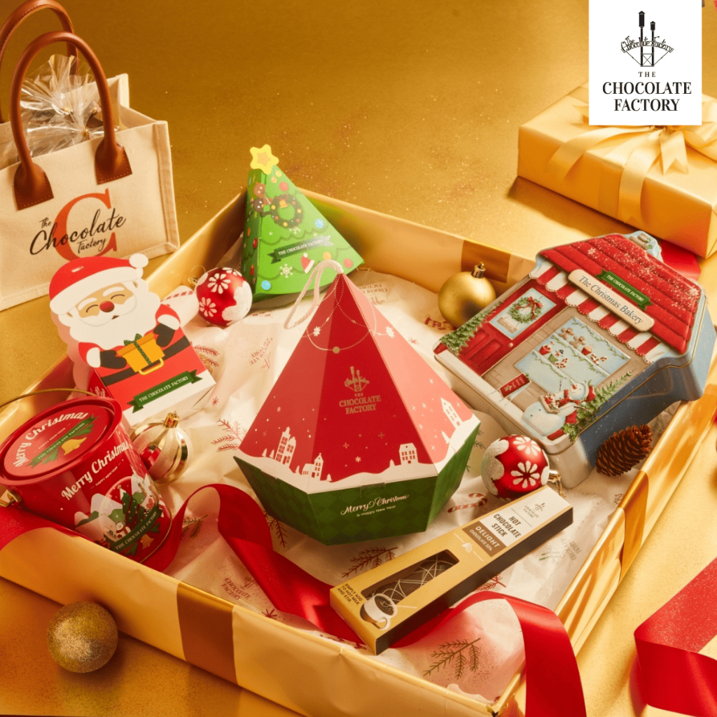 ☃️Christmas & Happy New Year Collection กิฟต์เซต กระเช้าของขวัญ ขนม เทศกาลคริสมาสต์ ปีใหม่ 2025 จากThe Chocolate Factory