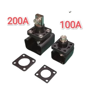 ขั้วแบตลิเธียม 100A 200A high current Terminal สำหรับต่อเข้ากล่อง Wall Energy Storage Connector Terminal BLOCK