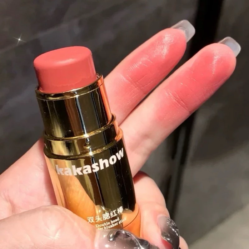 Kakashow Blush Stick แท่งสองหัว คอนทัวร์ได้ กันน้ำ ติดทนนาน thumbnail 3