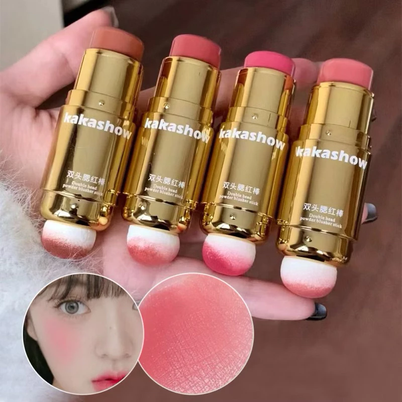 Kakashow Blush Stick แท่งสองหัว คอนทัวร์ได้ กันน้ำ ติดทนนาน thumbnail 8