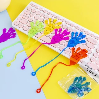 📌CODพร้อมส่งกรุงเทพ📌 ค้อนกาว มือกาว ใยแมงมุม ตัวขว้างติดผนัง ของเล่นติดผนัง ของเล่นยางยืด ของเล่น