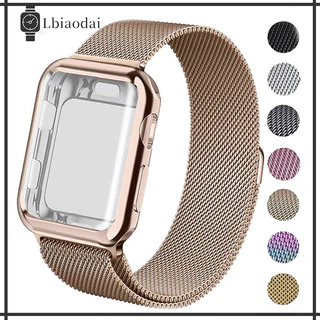 Tpu กรณีและสายโลหะ for Smartwatch Ultra/SE 3 2 49mm IWatch Series 11 10 9 8 7 6 46mm 45 44 41 42mm 38mm ลูปมิลานสายนาฬิ