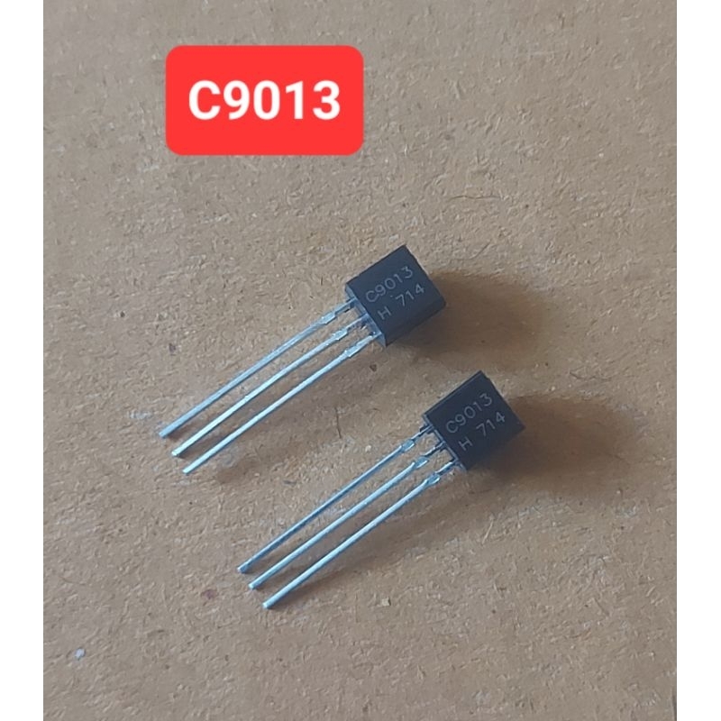 C9013 Transistors NPN 0.5Amp/30Volt (ห่อละ10ตัว)(ราคาห่อละ)