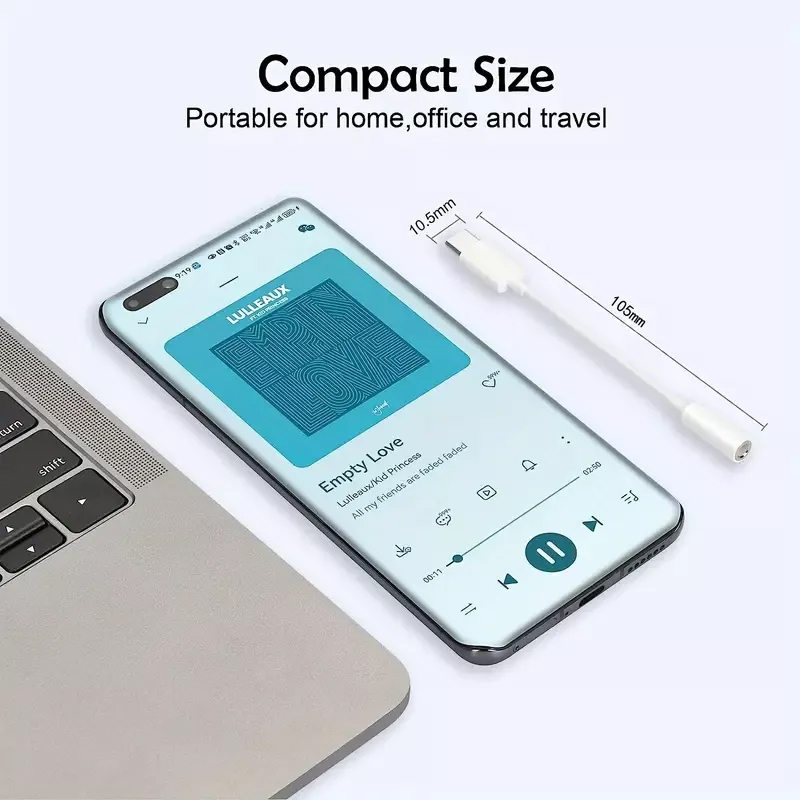 ตัวแปลงการชาร์จ สายแปรงหูฟังหางหนู usb-c to 3.5mm audio jack สายแปลงหูฟังจาก Type c เป็น 3.5