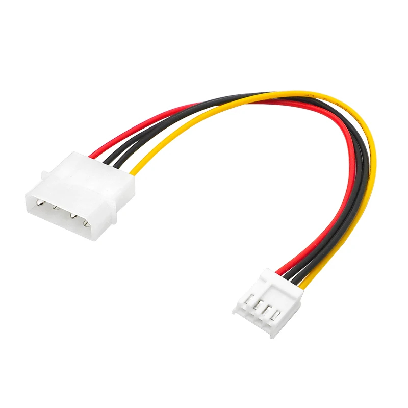4 Pin Molex IDE Male to 4P ATA Female Power Cable to Floppy Drive Adapter Computer PC Floppy Drive Connector Cord PSU
