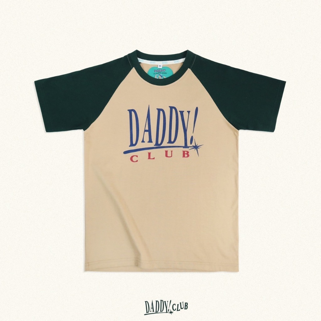 DADDYCLUB | Daddy Club Raglan T-shirt เสื้อยืด สุดน่ารัก