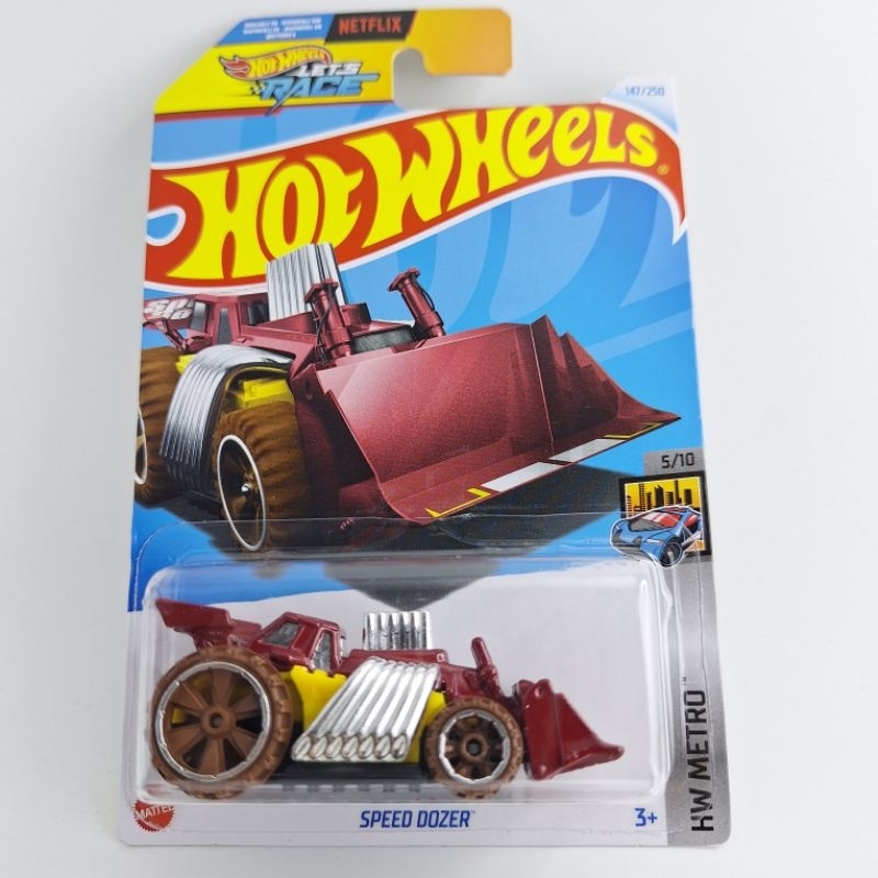 รถเหล็ก Hotwheels SPEED DOZER LET'S RACE (ib38)
