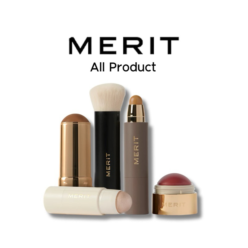 Merit The Minimalist  Foundation and Concealer Stick/Blush/Hilighter