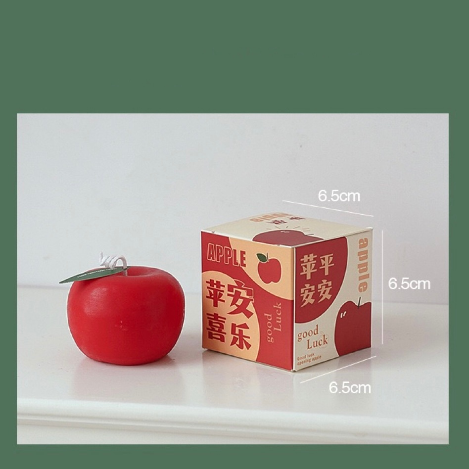 OurHome [พร้อมส่ง] เทียนหอมกลิ่นแอปเปิ้ล Apple scented candle อุปกรณ์ประกอบฉากการถ่ายภาพ ของตกแต่งบ้าน ตกแต่งร้านกาแฟ ราคา ถูกที่สุด ดีลบีเคเค แกลเลอรีภาพที่ 9