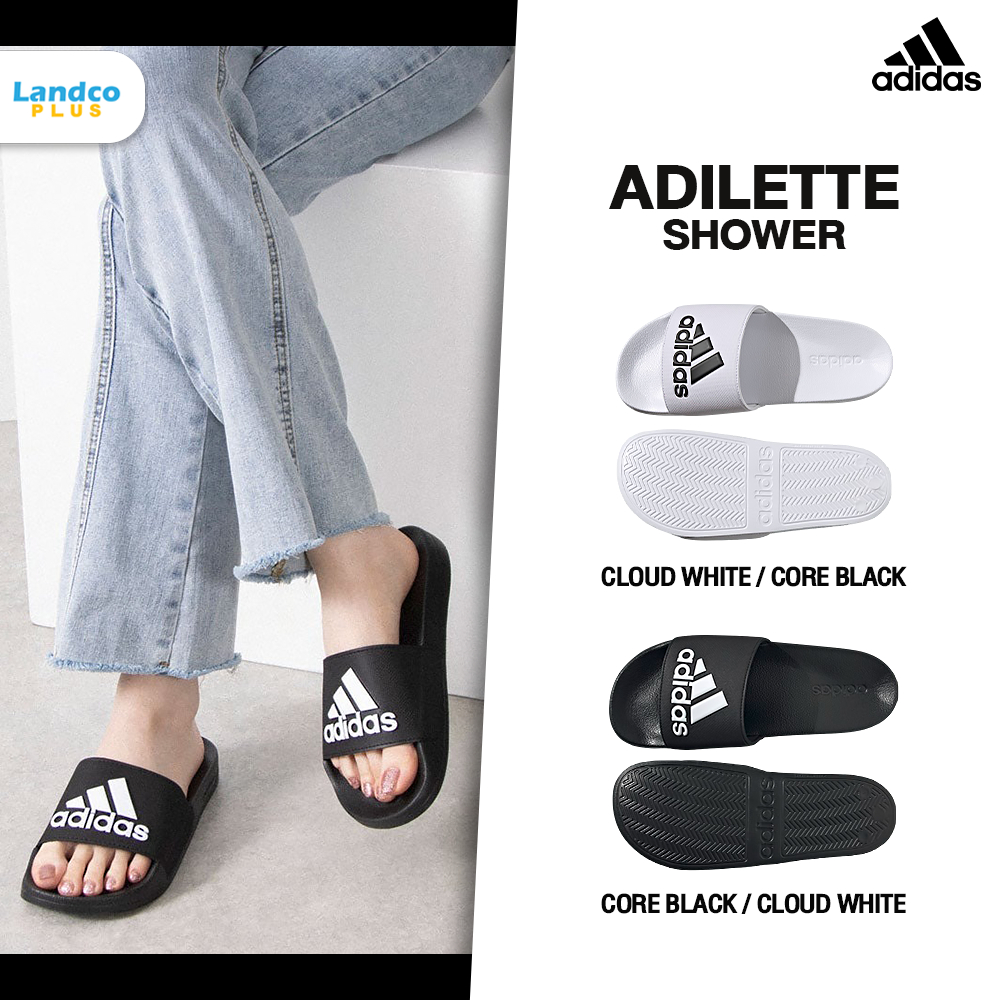 Adidas Collection อาดิดาส รองเท้าแตะ รองเท้าแตะแบบสวม รองเท้าแฟชั่น Adilette Shower GZ3779 / GZ3775 