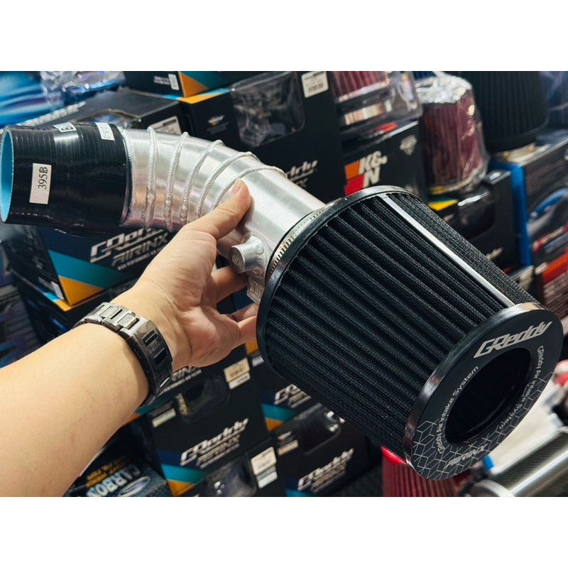 bộ lọc gỡ vỏ civic fd fb fc R18 racing air filter K&N Greddy super