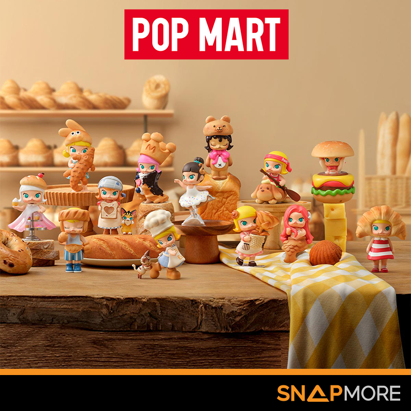 MOLLY Carb-Lover Series Figures กล่องสุ่ม ลุ้น SECRET [POP MART] MOLLY Carb-Lover