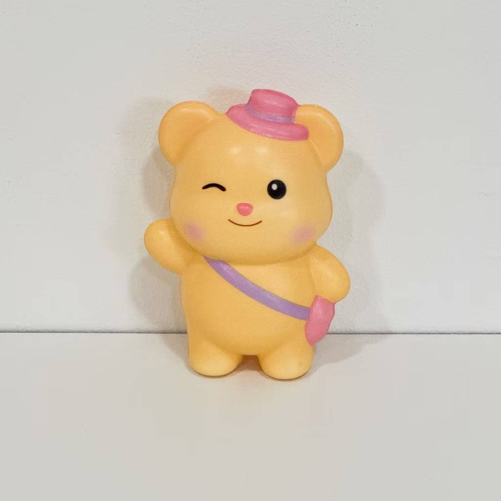 โมเดลตกแต่งเค้ก หมีเนย Bear Butter หมีเนยตกแต่งเค้กแบบมินิมอล เค้กมินิมอล - รูปที่ 5