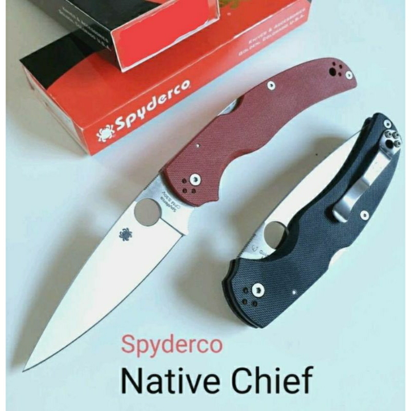 มีดพับ Spyderco Native Chief, C244