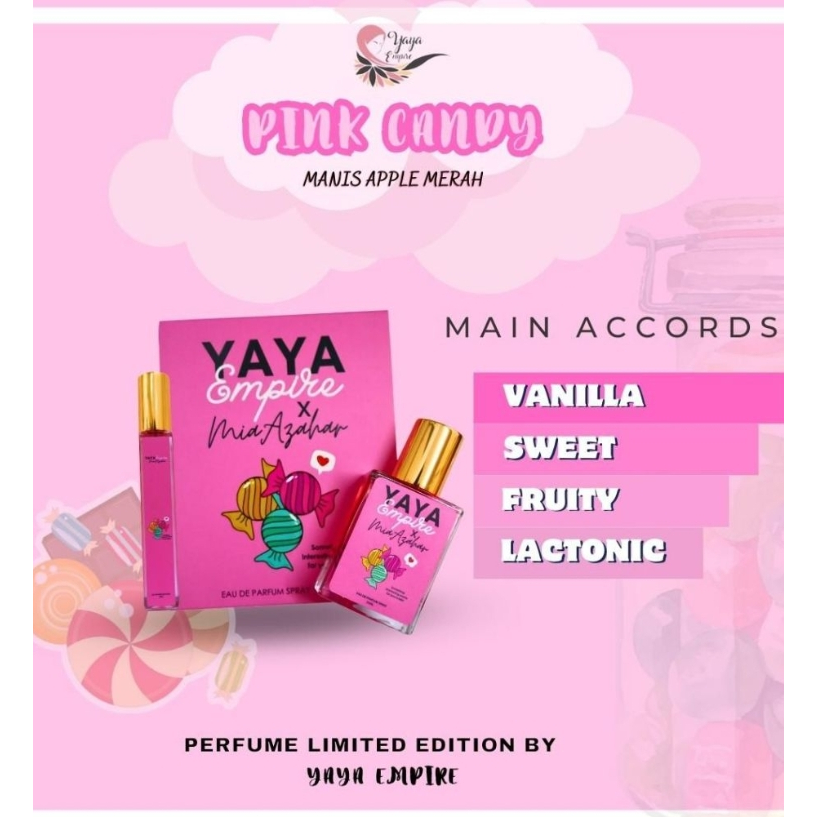 น้ำหอมแบรนด์ yaya empire หอม ติดทน สำหรับผู้หญิง ผู้ชาย