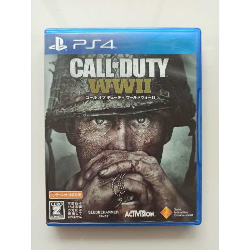 PS4 Games : COD WW2 Call Of Duty WWII (ภาษาญี่ปุ่น🇯🇵) มือ2 พร้อมส่ง