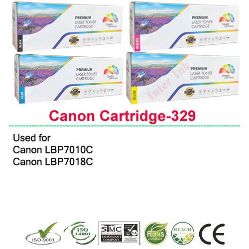 หมึกพิมพ์ Canon LBP7018C / LBP7010C (สีดำ/ สีฟ้า/ สีเหลือง/ สีแแดง) 126A Color Box