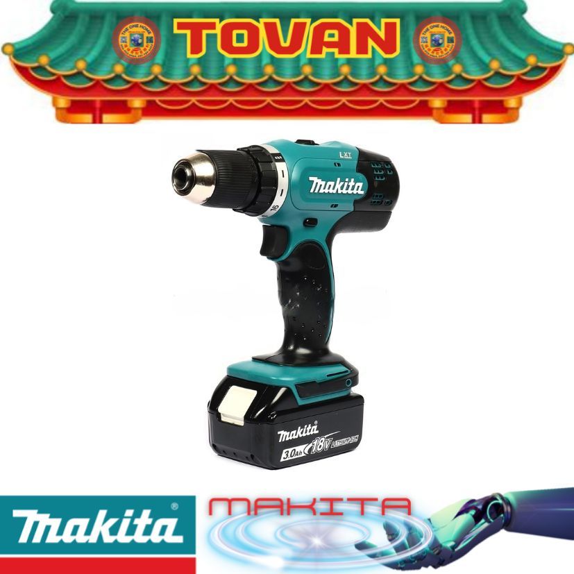 MAKITA รุ่น DDF453SF1J สว่านไขควงไร้สาย 18 โวลต์  # ออก..ใบเสร็จ-ใบกำกับภาษี..ได้ครับ..